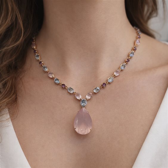 Collier Cianfrone Gioielli Femme in Or COOR-96-198 - COOR-96-198